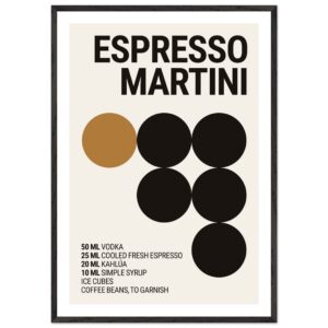 A minimalist poster featuring the text